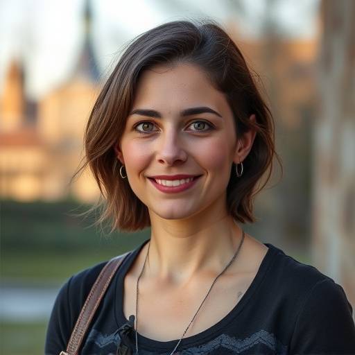 Portrait d'Isabelle Dubois, professeur de fran√§ais FLE.